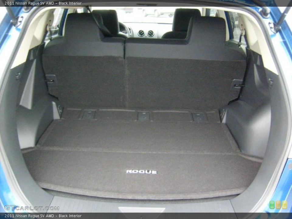Black Interior Trunk for the 2011 Nissan Rogue SV AWD #46868244