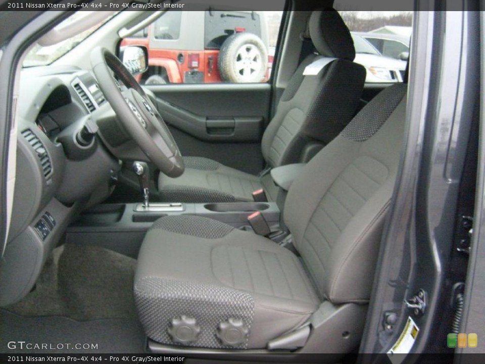 Pro 4X Gray/Steel Interior Photo for the 2011 Nissan Xterra Pro-4X 4x4 #46868439