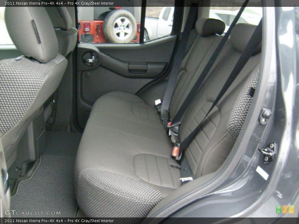 Pro 4X Gray/Steel 2011 Nissan Xterra Interiors