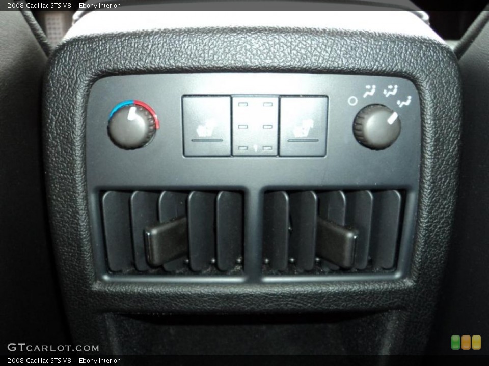 Ebony Interior Controls for the 2008 Cadillac STS V8 #46870547