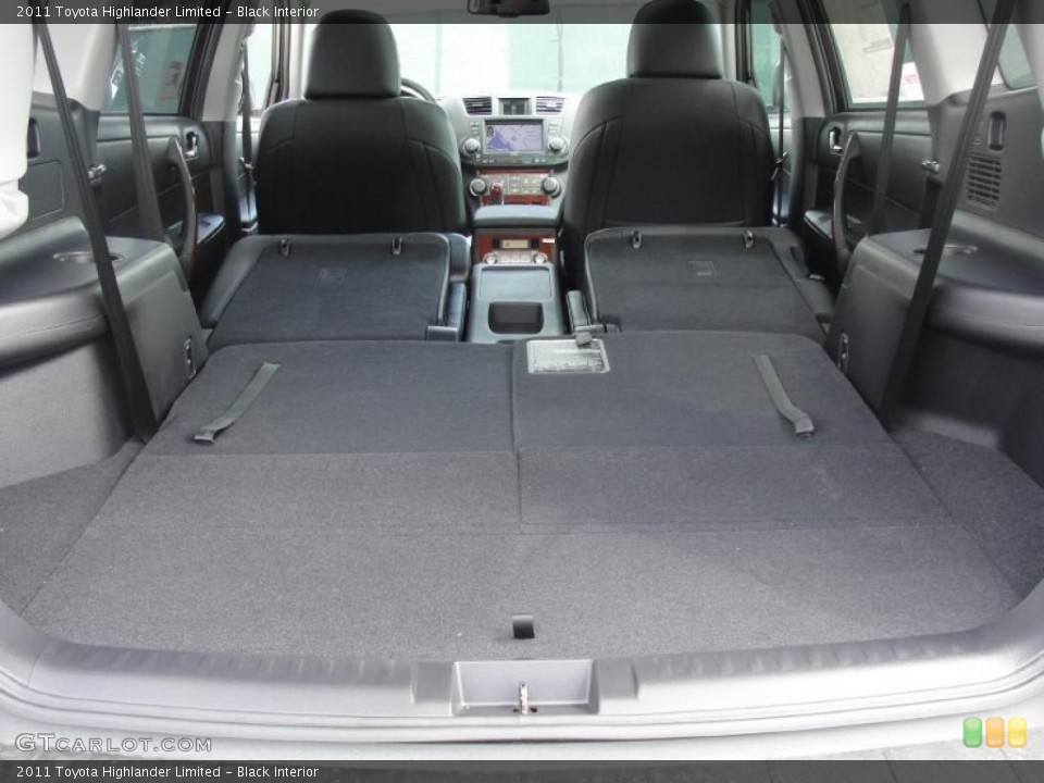 Black Interior Trunk for the 2011 Toyota Highlander Limited #46870751