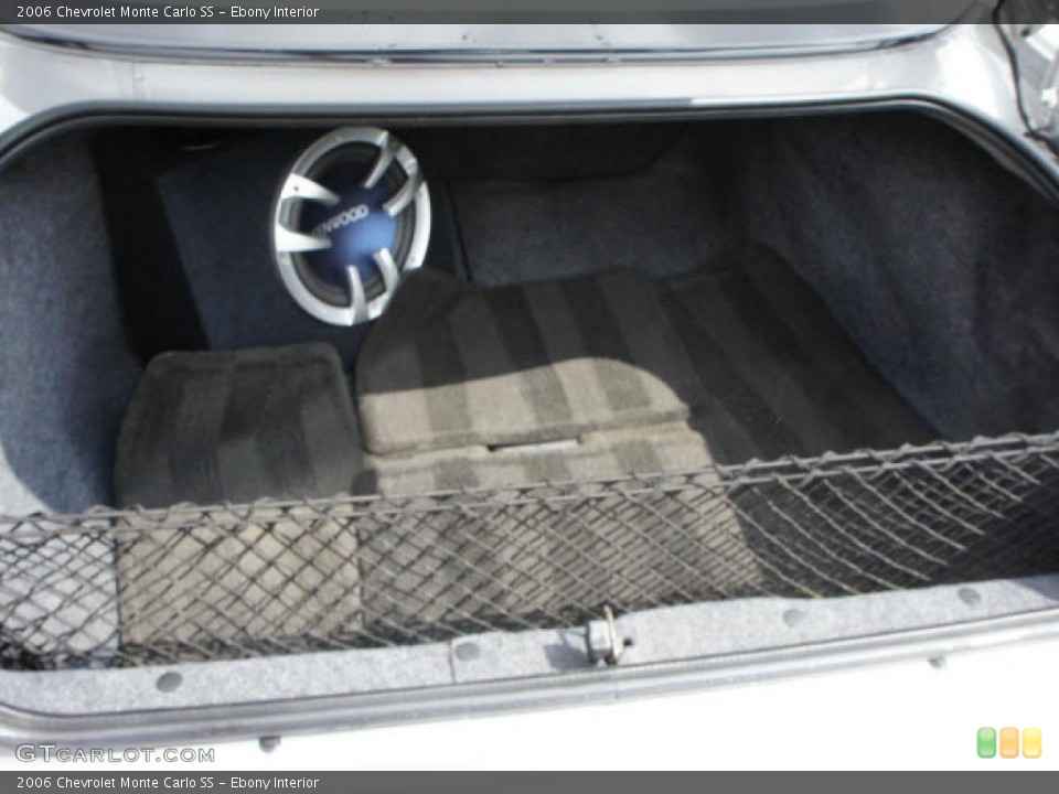 Ebony Interior Trunk for the 2006 Chevrolet Monte Carlo SS #46870958