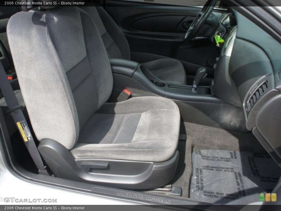 Ebony Interior Photo for the 2006 Chevrolet Monte Carlo SS #46870994