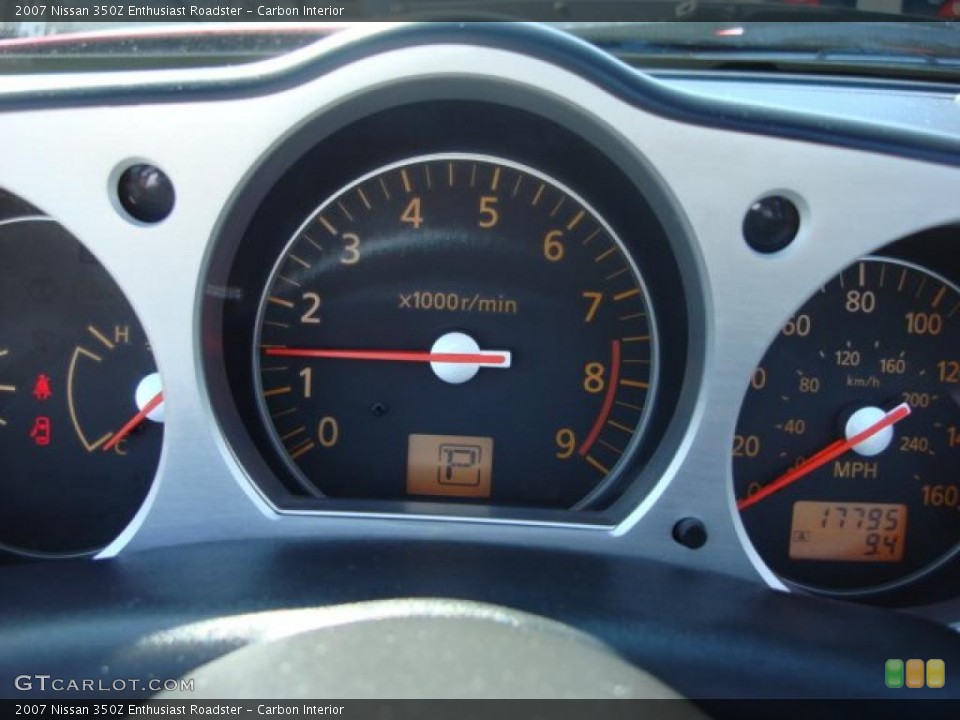 Carbon Interior Gauges for the 2007 Nissan 350Z Enthusiast Roadster #46874006