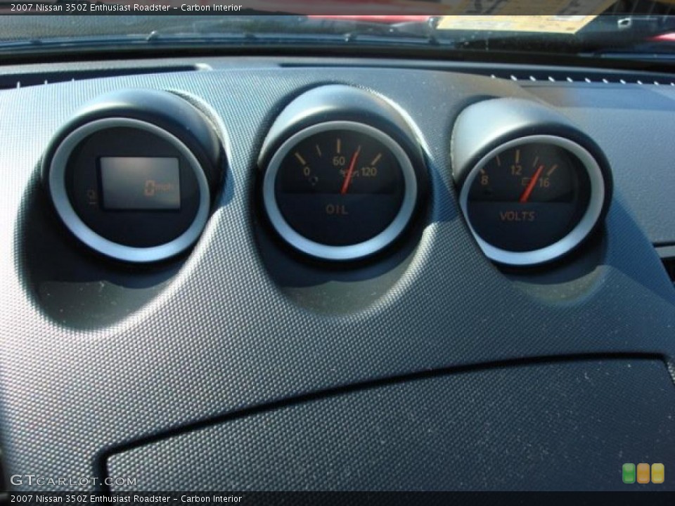 Carbon Interior Gauges for the 2007 Nissan 350Z Enthusiast Roadster #46874036
