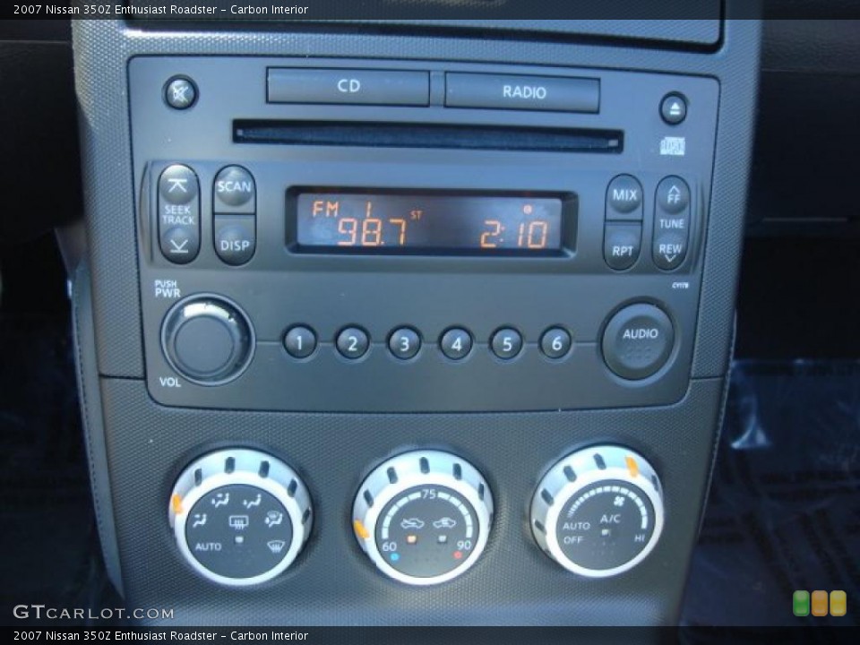 Carbon Interior Controls for the 2007 Nissan 350Z Enthusiast Roadster #46874051