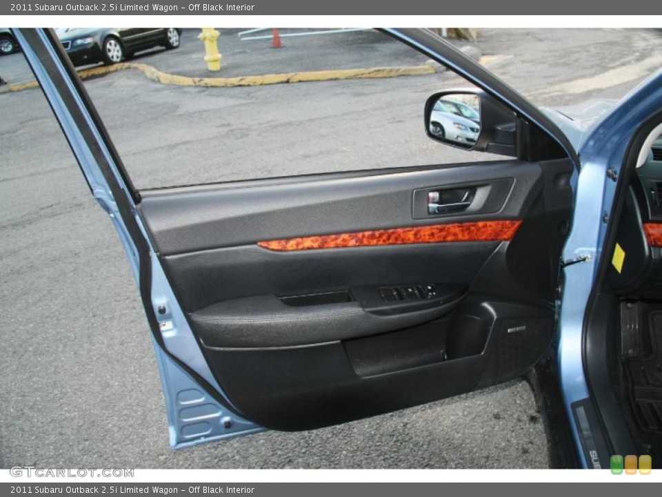 Off Black Interior Door Panel for the 2011 Subaru Outback 2.5i Limited Wagon #46877861