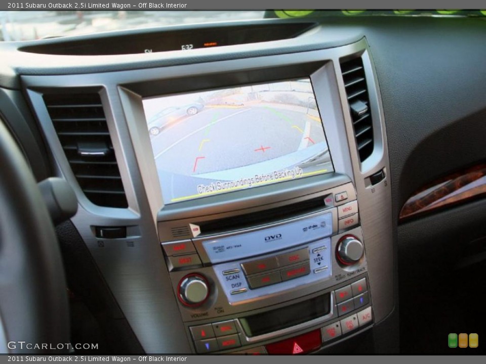 Off Black Interior Navigation for the 2011 Subaru Outback 2.5i Limited Wagon #46878056