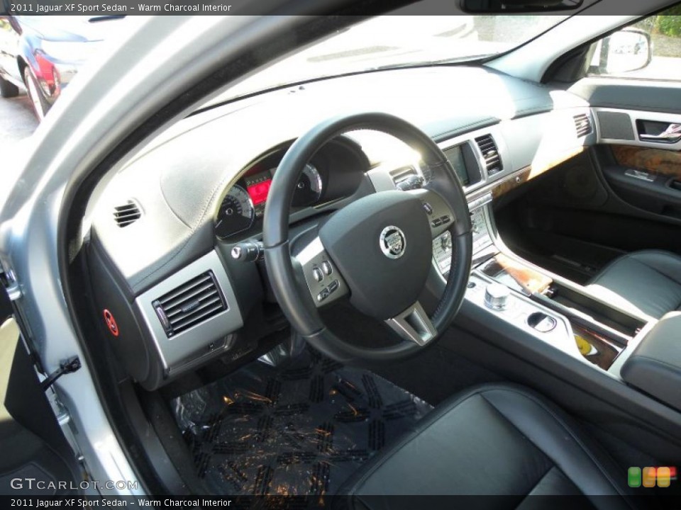 Warm Charcoal Interior Photo for the 2011 Jaguar XF Sport Sedan #46878422