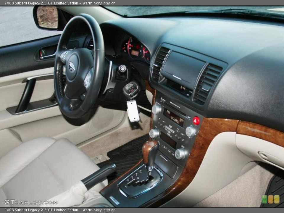 Warm Ivory Interior Photo for the 2008 Subaru Legacy 2.5 GT Limited Sedan #46878593