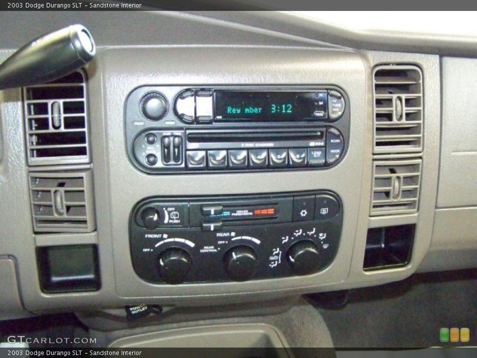 Sandstone Interior Controls for the 2003 Dodge Durango SLT #46878734
