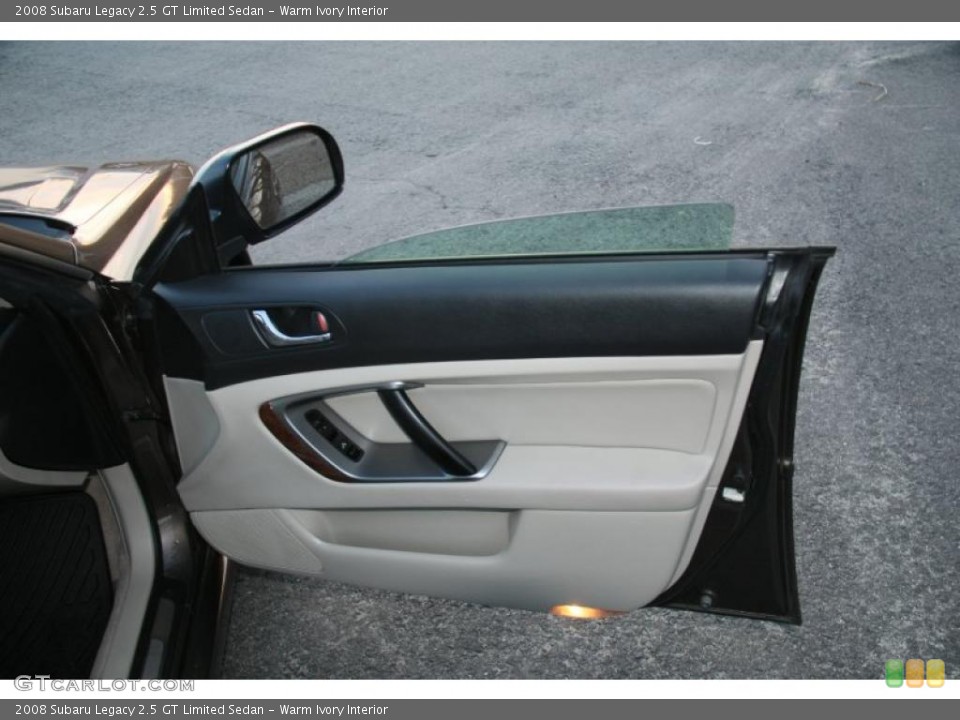 Warm Ivory Interior Door Panel for the 2008 Subaru Legacy 2.5 GT Limited Sedan #46878755