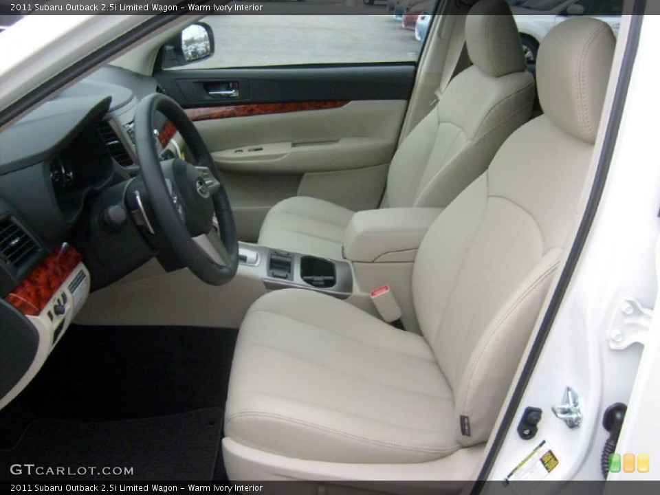 Warm Ivory Interior Photo for the 2011 Subaru Outback 2.5i Limited Wagon #46879352