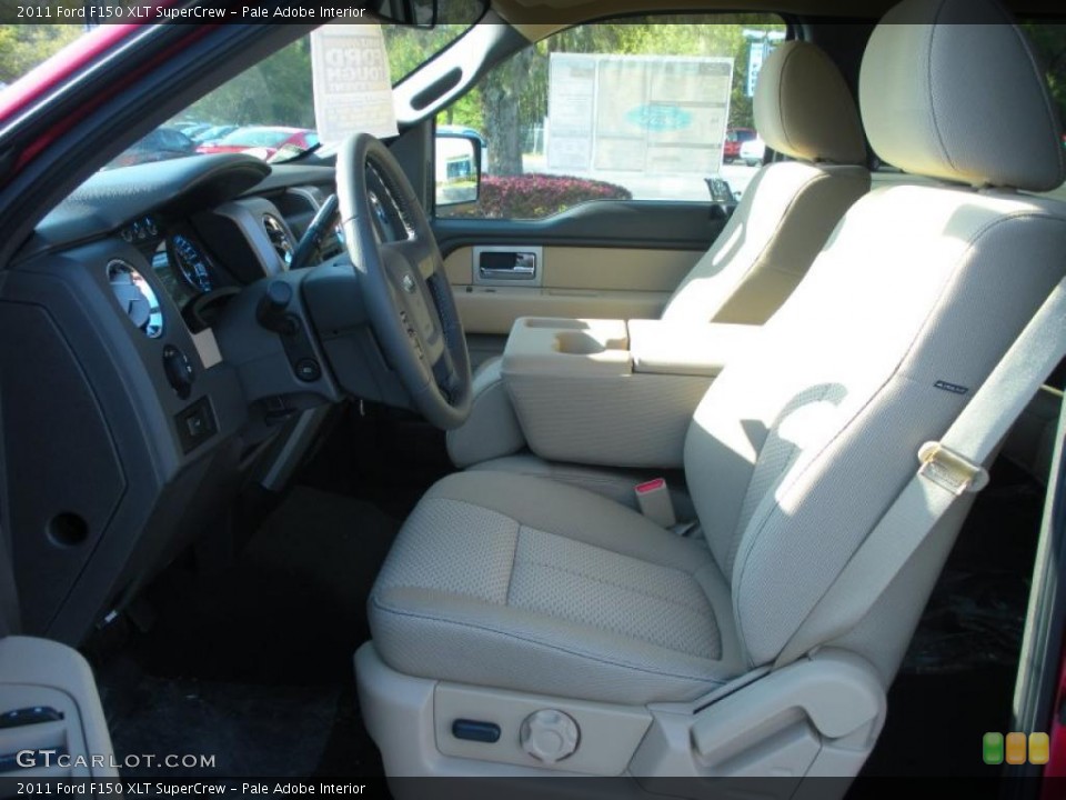 Pale Adobe Interior Photo for the 2011 Ford F150 XLT SuperCrew #46879487