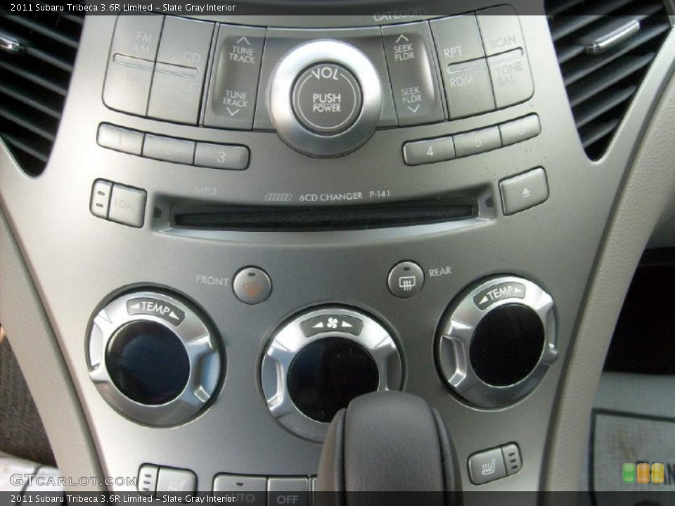 Slate Gray Interior Controls for the 2011 Subaru Tribeca 3.6R Limited #46880168