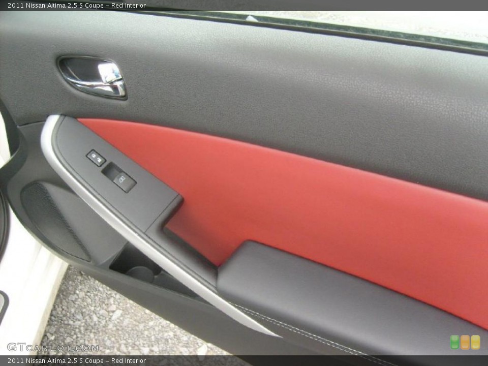 Red Interior Door Panel for the 2011 Nissan Altima 2.5 S Coupe #46880732