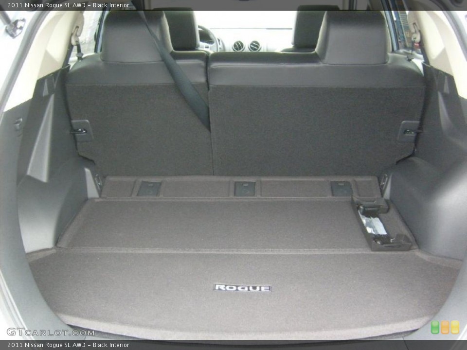 Black Interior Trunk for the 2011 Nissan Rogue SL AWD #46881014