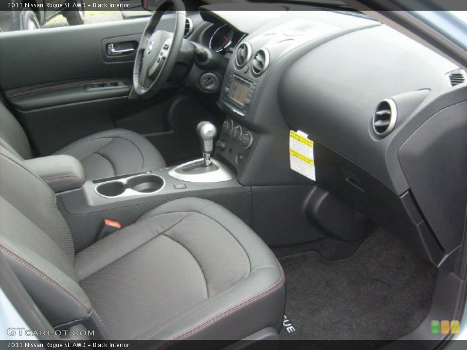 Black Interior Photo for the 2011 Nissan Rogue SL AWD #46881044