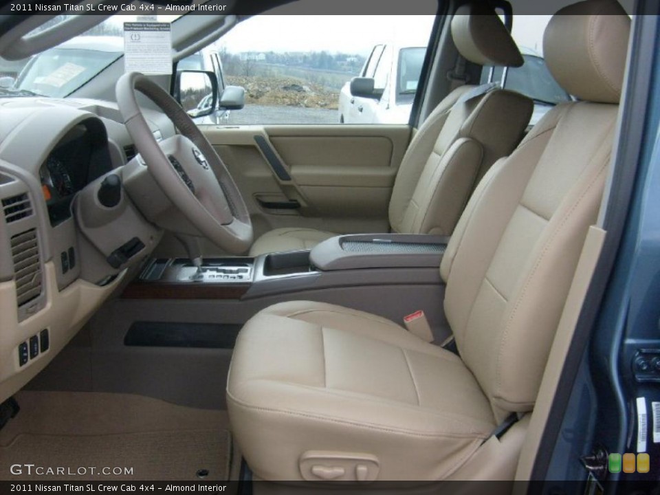 Almond Interior Photo for the 2011 Nissan Titan SL Crew Cab 4x4 #46881716
