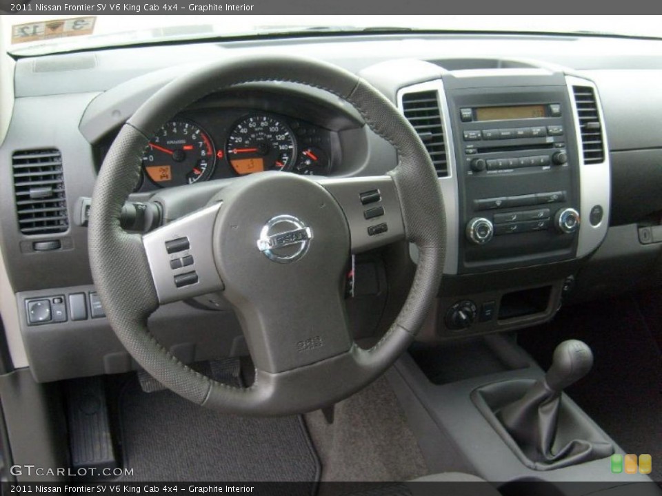 Graphite Interior Dashboard for the 2011 Nissan Frontier SV V6 King Cab 4x4 #46882046