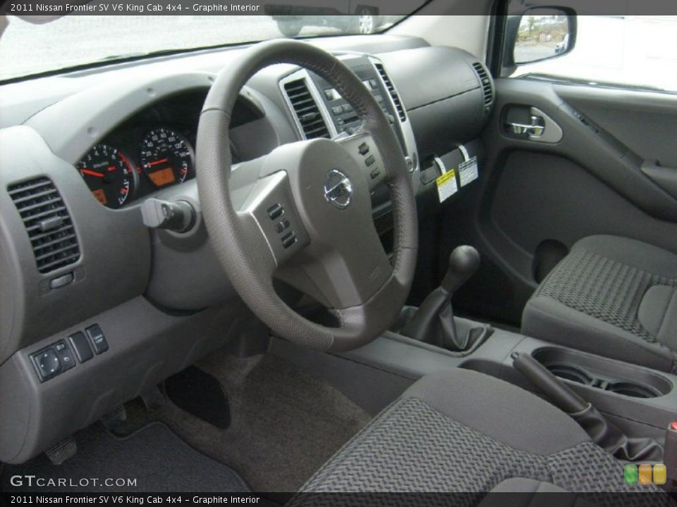 Graphite 2011 Nissan Frontier Interiors