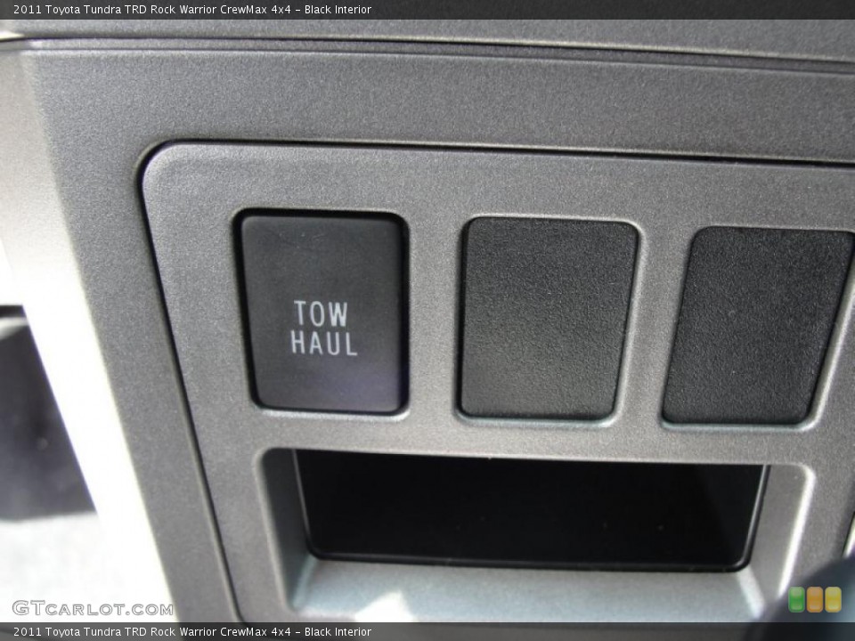 Black Interior Controls for the 2011 Toyota Tundra TRD Rock Warrior CrewMax 4x4 #46882376