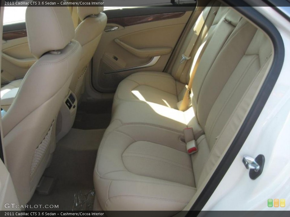 Cashmere/Cocoa Interior Photo for the 2011 Cadillac CTS 3.6 Sedan #46883276