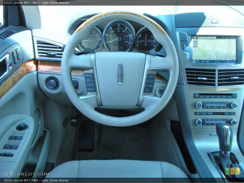 Light Stone Interior Steering Wheel for the 2010 Lincoln MKT FWD #46883918