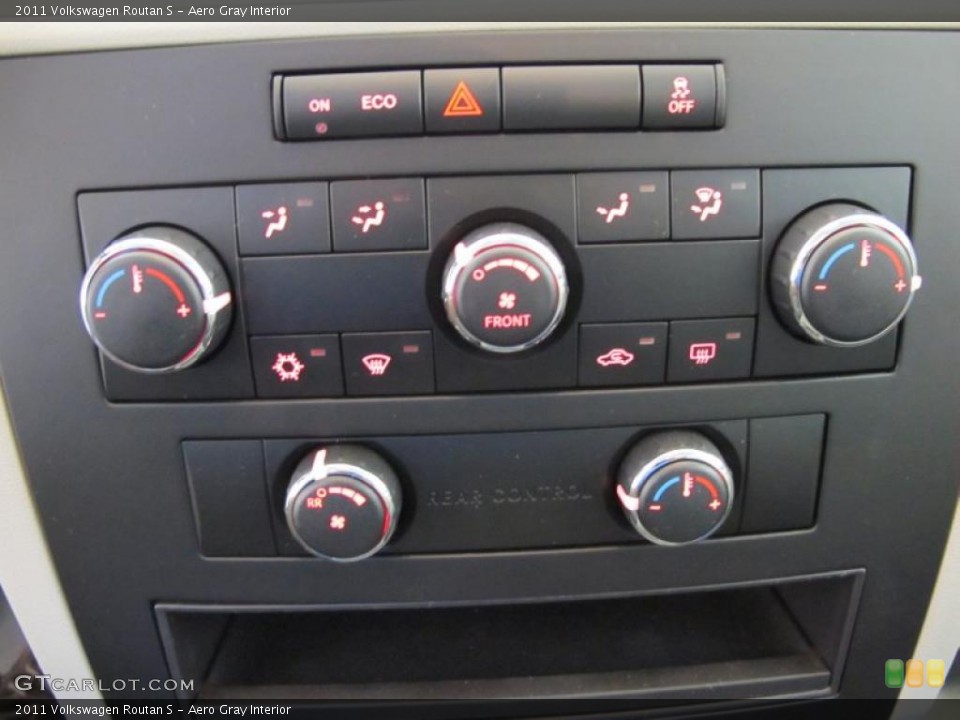 Aero Gray Interior Controls for the 2011 Volkswagen Routan S #46885256