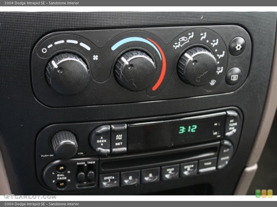 Sandstone Interior Controls for the 2004 Dodge Intrepid SE #46888661