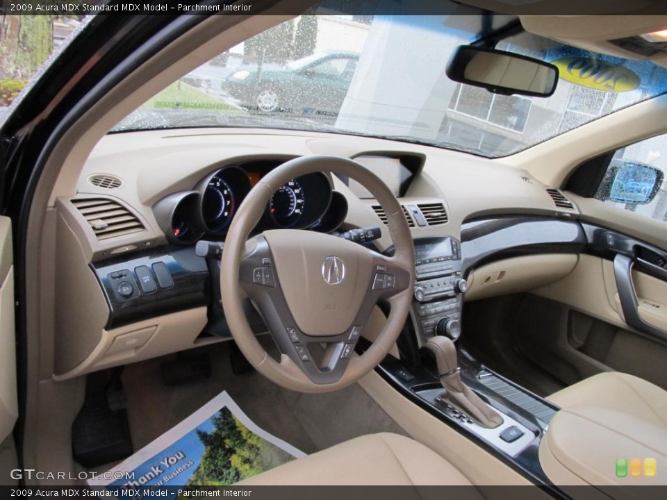 Parchment Interior Prime Interior for the 2009 Acura MDX  #46888970