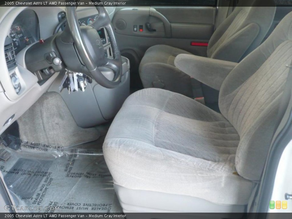 Medium Gray Interior Photo for the 2005 Chevrolet Astro LT AWD Passenger Van #46891154