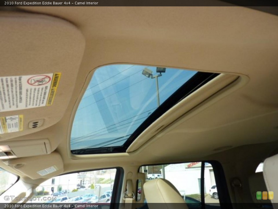 Camel Interior Sunroof for the 2010 Ford Expedition Eddie Bauer 4x4 #46892888