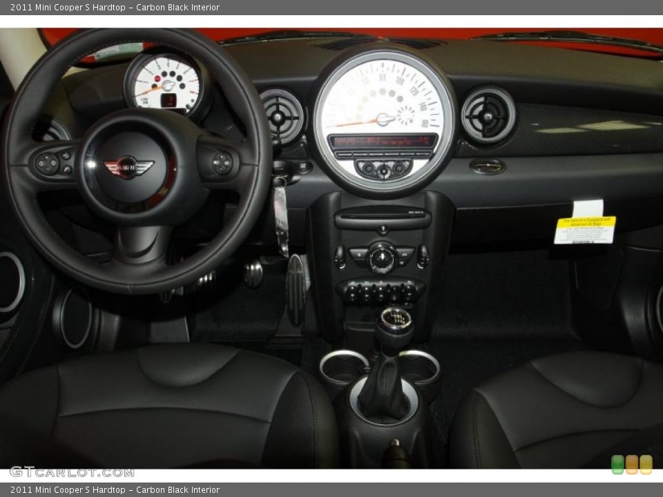 Carbon Black Interior Dashboard for the 2011 Mini Cooper S Hardtop #46892996