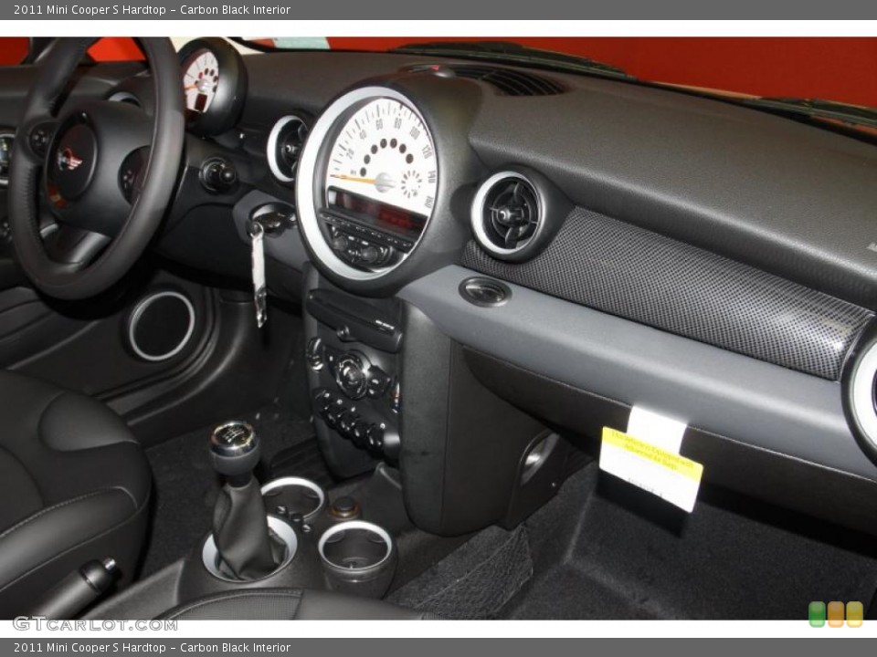 Carbon Black Interior Dashboard for the 2011 Mini Cooper S Hardtop #46893113