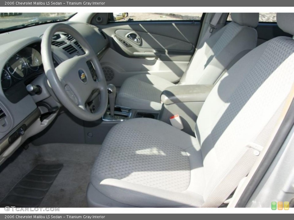 Titanium Gray Interior Photo for the 2006 Chevrolet Malibu LS Sedan #46898300