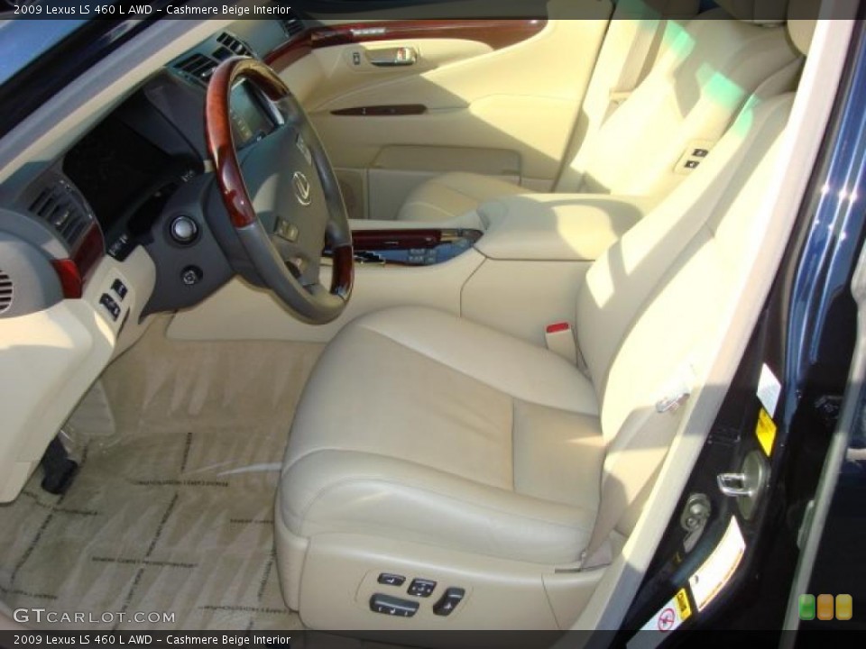 Cashmere Beige Interior Photo for the 2009 Lexus LS 460 L AWD #46900478