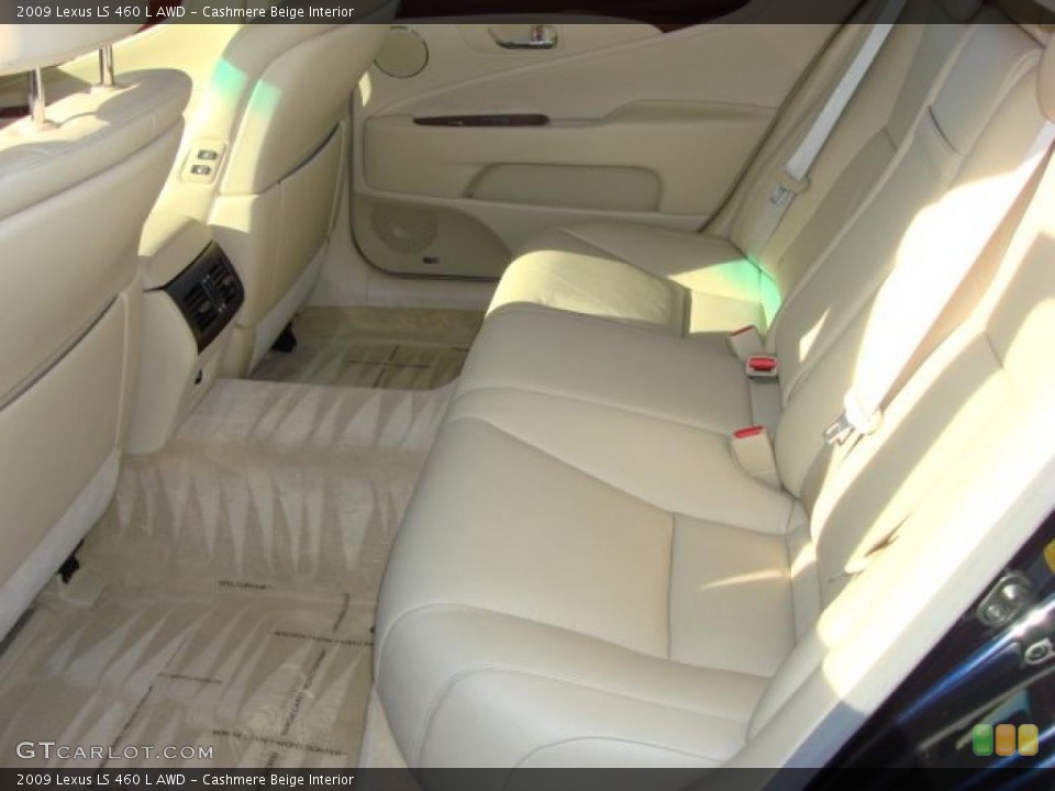 Cashmere Beige Interior Photo for the 2009 Lexus LS 460 L AWD #46900490