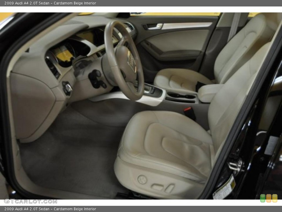 Cardamom Beige Interior Photo for the 2009 Audi A4 2.0T Sedan #46901891