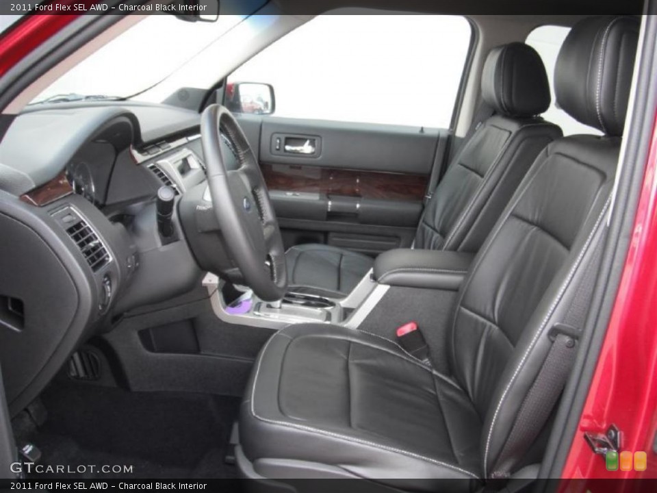Charcoal Black Interior Photo for the 2011 Ford Flex SEL AWD #46903907