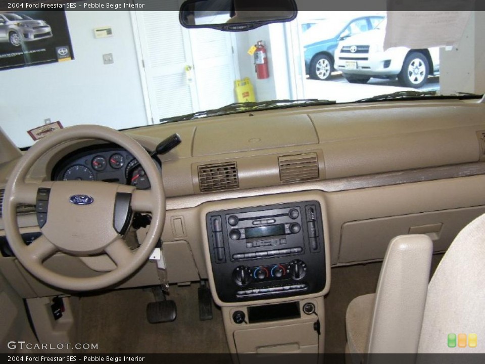 Pebble Beige Interior Dashboard for the 2004 Ford Freestar SES #46903946