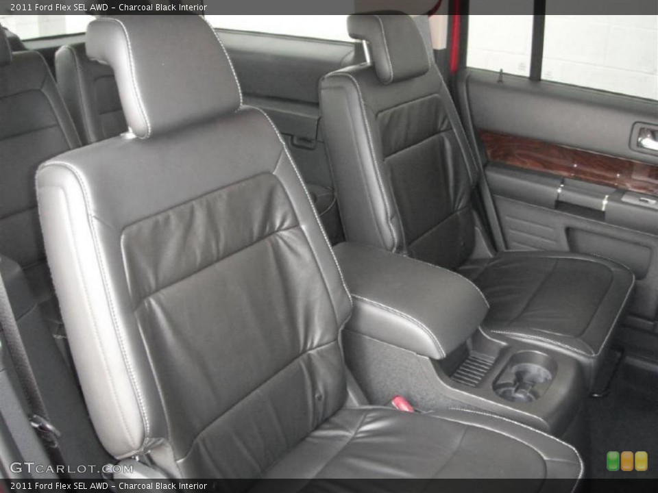 Charcoal Black Interior Photo for the 2011 Ford Flex SEL AWD #46903985