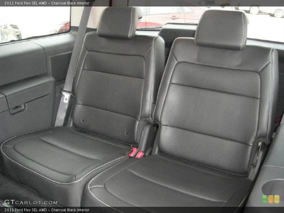 Charcoal Black Interior Photo for the 2011 Ford Flex SEL AWD #46904000