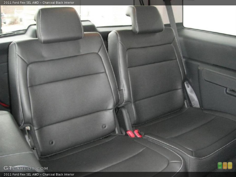 Charcoal Black Interior Photo for the 2011 Ford Flex SEL AWD #46904015