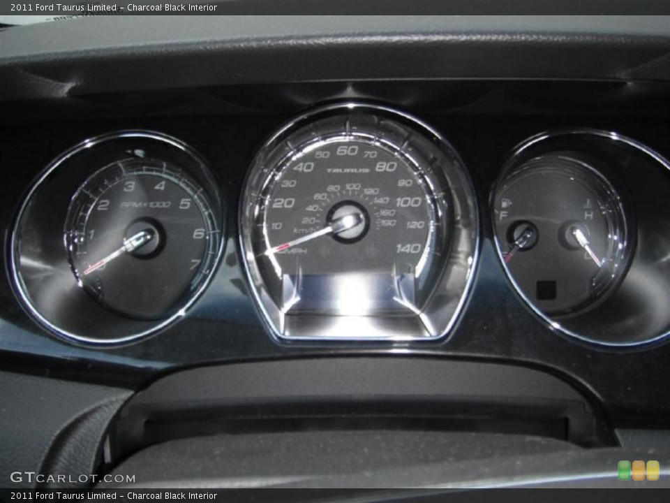 Charcoal Black Interior Gauges for the 2011 Ford Taurus Limited #46904402
