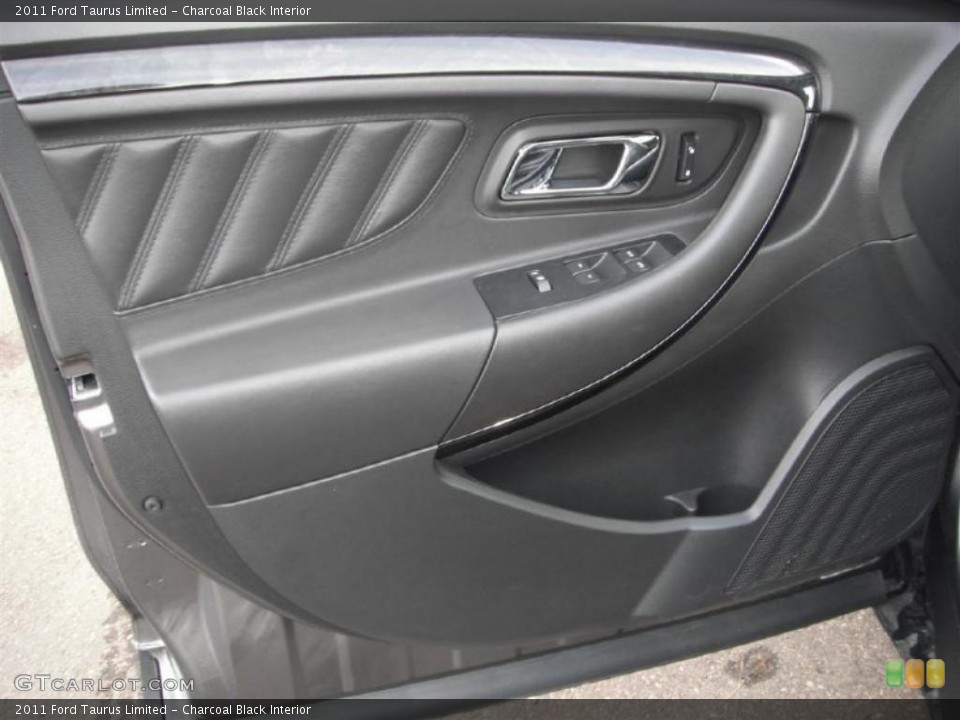 Charcoal Black Interior Door Panel for the 2011 Ford Taurus Limited #46904447