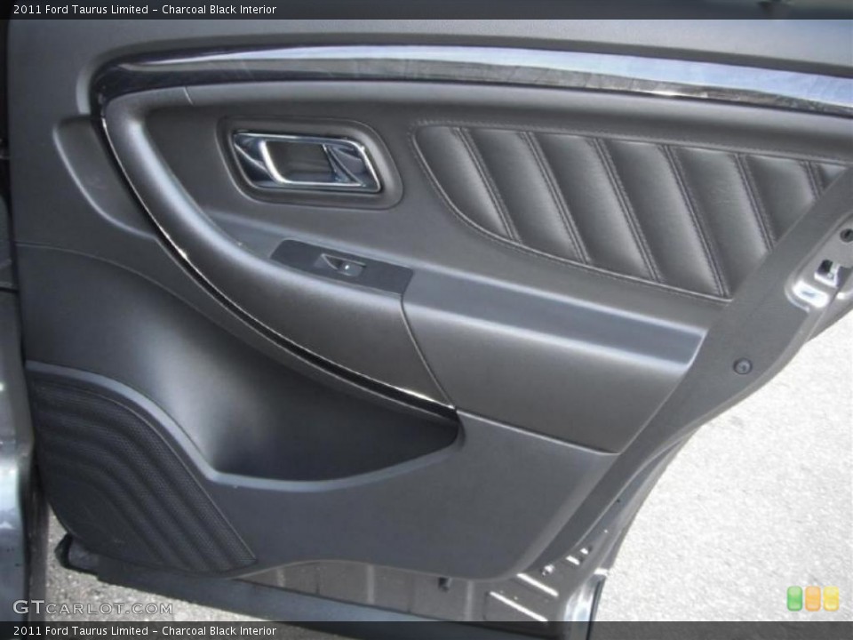 Charcoal Black Interior Door Panel for the 2011 Ford Taurus Limited #46904486