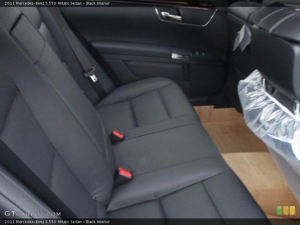 Black Interior Photo for the 2011 Mercedes-Benz S 550 4Matic Sedan #46906541