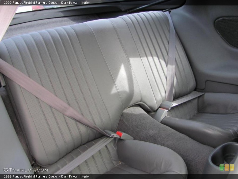 Dark Pewter Interior Photo for the 1999 Pontiac Firebird Formula Coupe #46906805