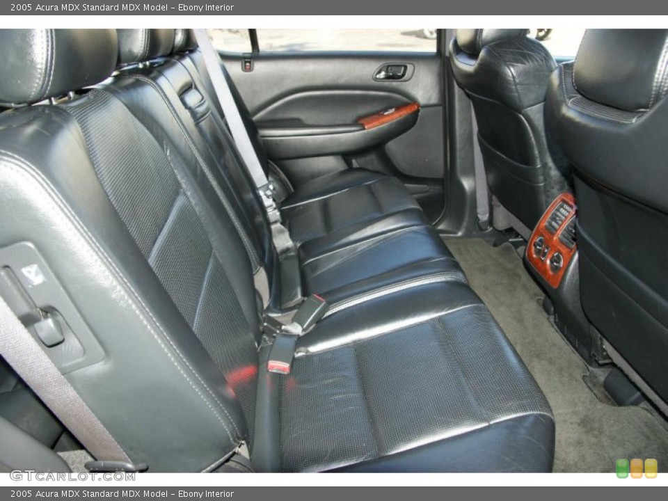 Ebony Interior Photo for the 2005 Acura MDX  #46907408
